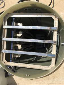 Barreaudage anti-chute FLYGT poste de relevage